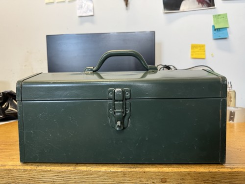Vintage inch green metal - vintage,
